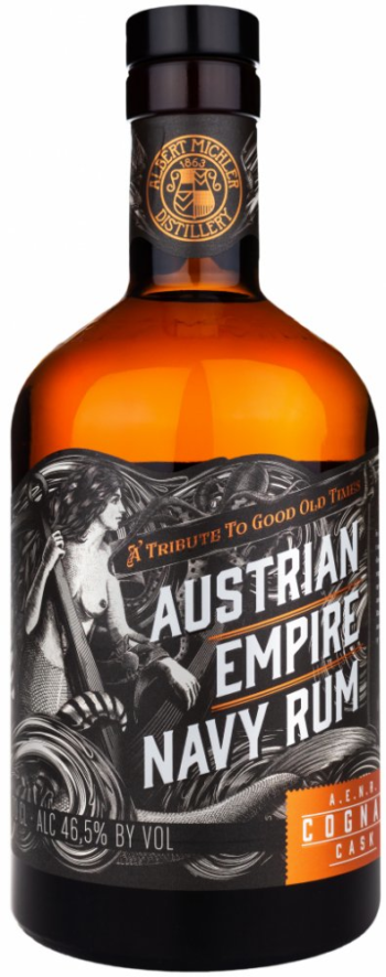 Lahev Austrian Empire Navy Rum Cognac Cask 0,7l 46,5%