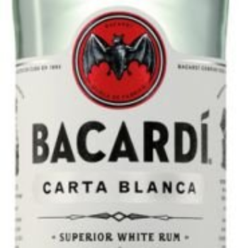 Lahev Bacardi Carta Blanca 1l 37,5%
