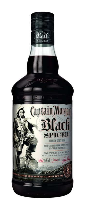 Lahev Captain Morgan Black Spiced 0,7l 40%