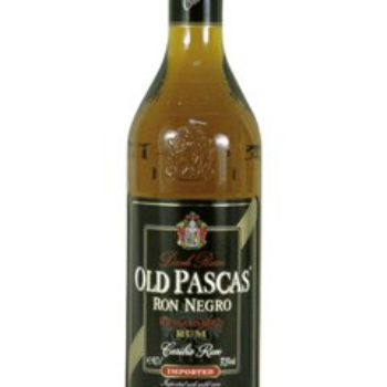 Lahev Old Pascas Dark Rum 0,7l 37,5%