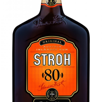 Lahev Stroh rum 0,5l 80%